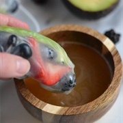 Avocado Berry Roll