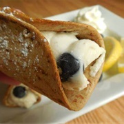 Blueberry Lemon Burrito