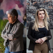 Indyra Mendoza and Claudia Spellmant