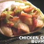 Chicken Club Burrito