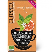 Clipper Orange & Turmeric Infusion Tea
