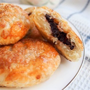 Try a Locally-Made Eccles Cake in Eccles, England