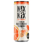 Nix & Kix Sparkling Blood Orange Turmeric With a Cayenne Zing