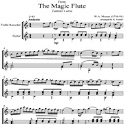 The Magic Flute, Opera by Mozart 1791