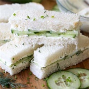 Cucumber Finger Sandwich