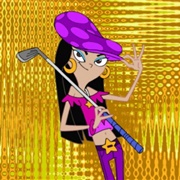 Disco Miniature Golfing Queen - Phineas and Ferb