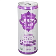 Wonder Drink Kombucha Concord Grape