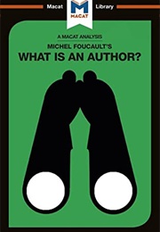 What Is an Author? (Michel Foucault)