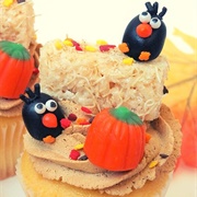 Crow Cupcakes