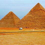 The Pyramids of Giza, Egypt