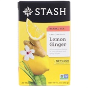 Stash Lemon Ginger Herbal Tea