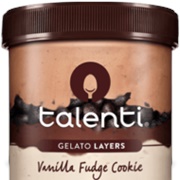 Talenti Vanilla Fudge Cookie