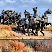 Centennial Land Run Monument, Oklahoma City