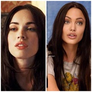 Angelina Jolie and Megan Fox