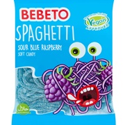 Bebeto Spaghetti Sour Blue Raspberry