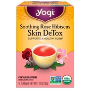 Yogi Soothing Rose Hibiscus Skin Detox Tea