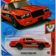 GTB43	218	'87 Buick Regal GNX	Muscle Mania 			 			New in Mainline