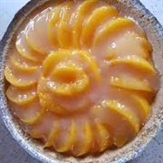 French Peach Pie