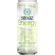 Steaz Energy Zero Pear Pomegranate