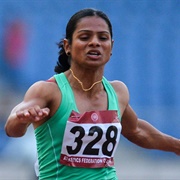 Dutee Chand (Lesbian, Intersex Woman, She/Her)