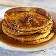 Pumpkin Cornmeal Pancakes