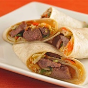 Beef and Jalapeno Wrap