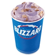 Dairy Queen Blueberry Cheesecake Delight Blizzard