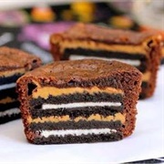 Oreo Peanut Butter Brownies