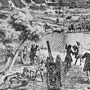 The Battle of the Boyne in Ireland 1690