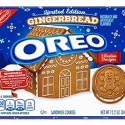 Gingerbread Oreo With Crunchy Sugar Crystals