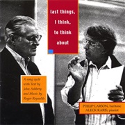 Roger Reynolds Last Think I Think to Think About