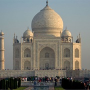 Marvel at the Taj Mahal