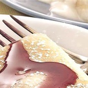 Blueberry Sauce Burrito