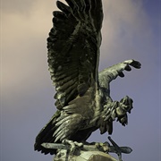 Eagle Statue, Buda Castle, Budapest, Hungary
