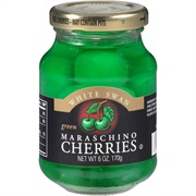 Green Maraschino Cherry