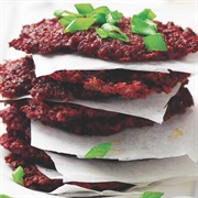 Beet Latkes