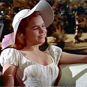 Lee Remick's Pink-Striped Sundress & Hat- The Long Hot Summer