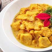 Pechugas De Pollo De Corral Con Curry