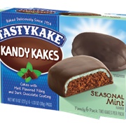 Tastykake Mint Kandy Kakes
