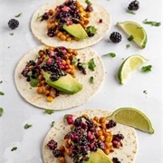 Blackberry Tacos