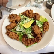 Fried Oyster Salad