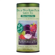 The Republic of Tea Decaf Wild Berry Plum Green Tea