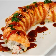 Baked Salmon Roll