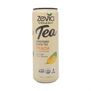 Zevia Tea Sweetened Black Tea Peach