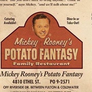 Mickey Rooney's Potato Fantasy