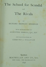 School for Scandal (Sheridan, R.B.)