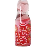Hatakosen Strawberry Ramune Soda