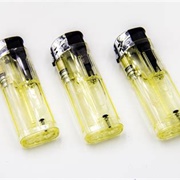 Use Matches or Refillable Lighter Instead of Plastic One