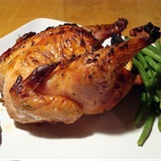 Deep-Fried Cornish Game Hen