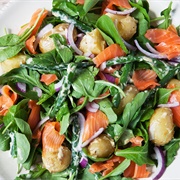 Smoked Salmon and New Potato Salad